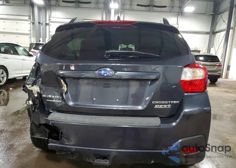 2016 Subaru Crosstrek Limited z USA, uszkodzony, nr VIN JF2GPALC8G8247401